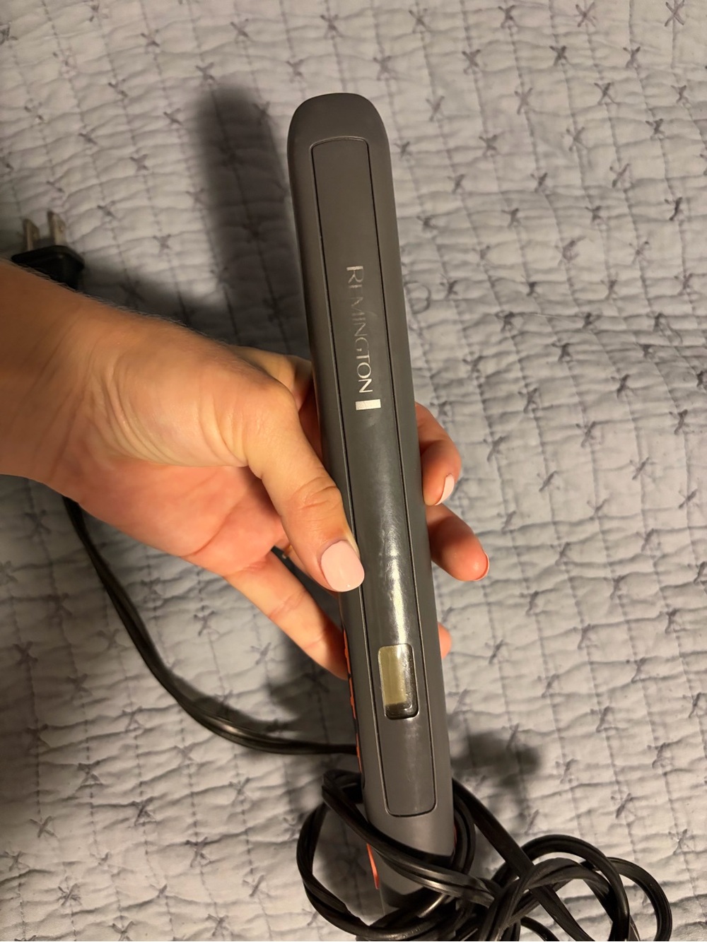 Remington Charcoal Gray Hair Straightener Flat Iron